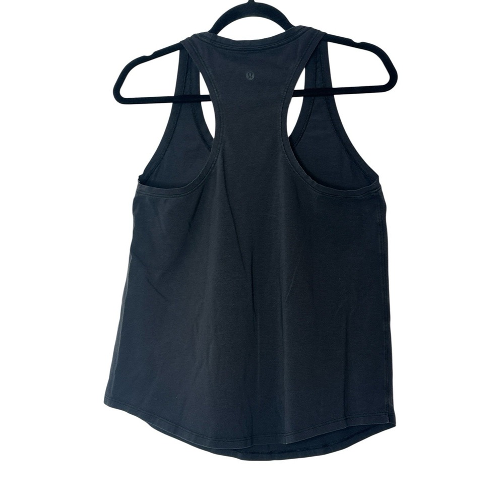 Lululemon Tank‎ Top Women's Size 8 (No Tag) Black Lightweight Athleisure Workout